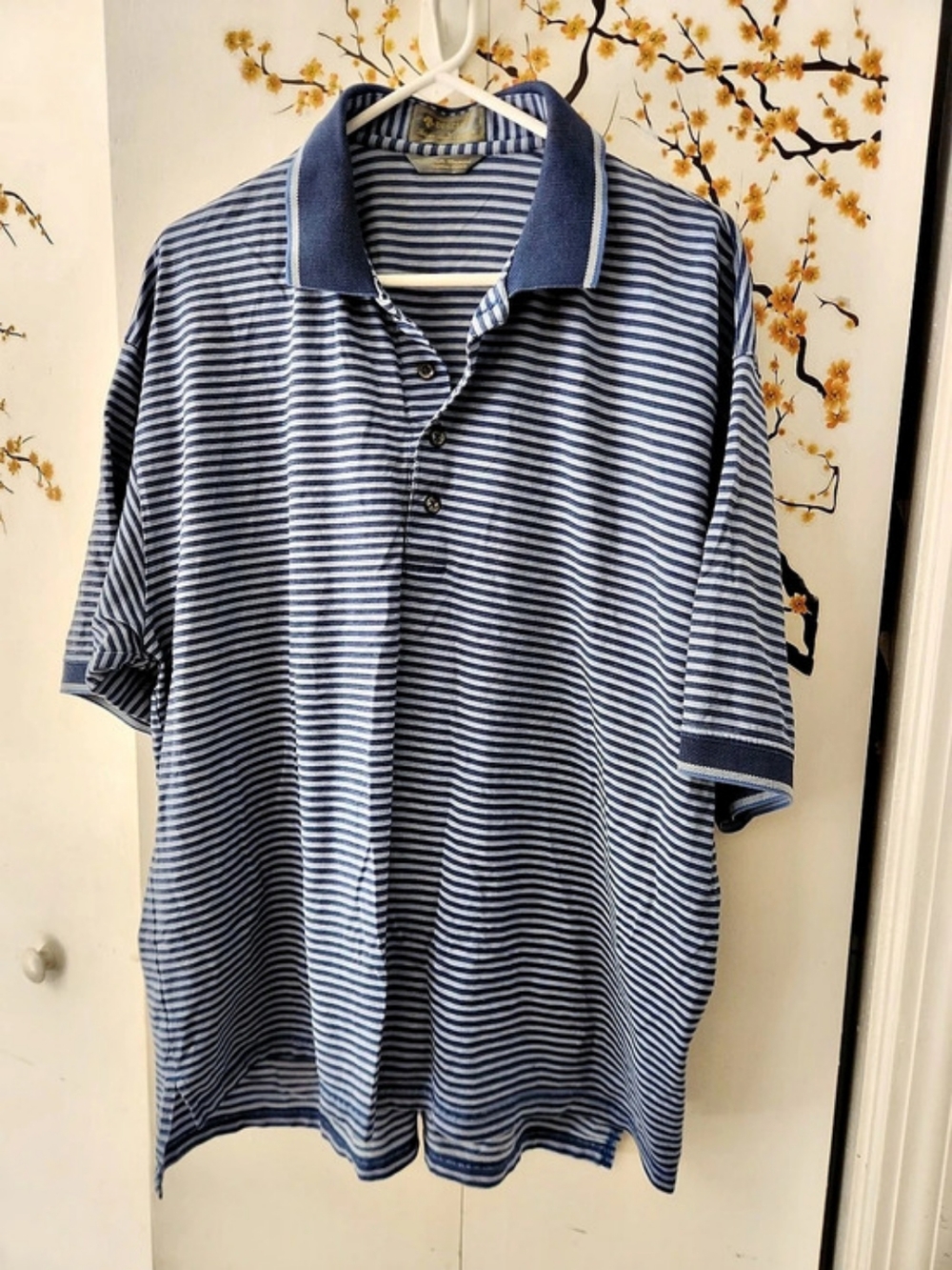 Descente International Collection Double Mercerized Egyptian Cotton Polo
